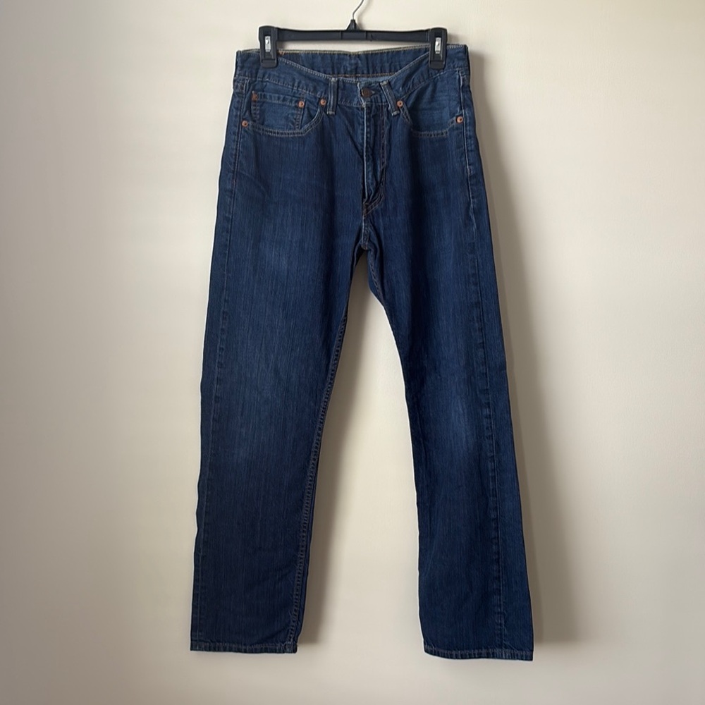 Men’s Levi’s 505 Classic Blue Denim Jeans W32 L32